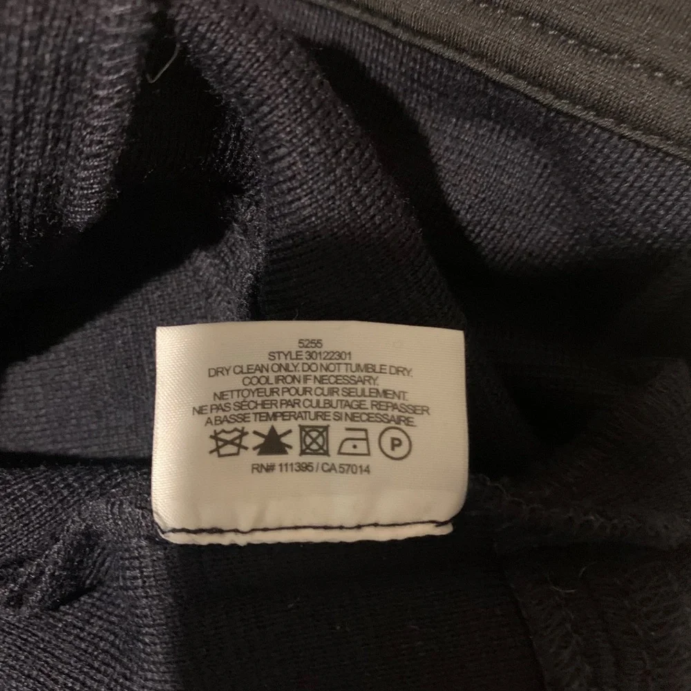 Tory Burch Navy Blue Knit Skirt sz S